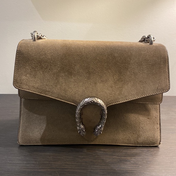 GUCCI - SUEDE DIONYSUS (MEDIUM) SHOULDER BAG - Picture 6 of 8